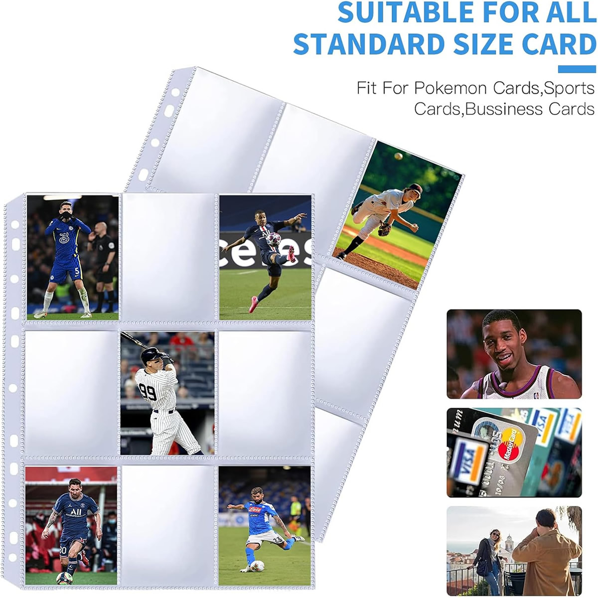 50 Pack 9 Pocket Card Sleeves  - Musical Instrument Cajon 리뷰 및 가격