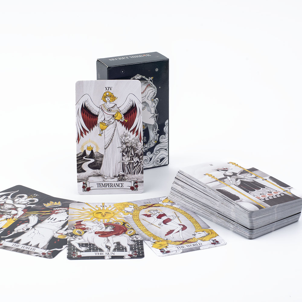 Secret Mirror Tarot Cards 10.3 - Musical Instrument Symbols 리뷰 및 가격