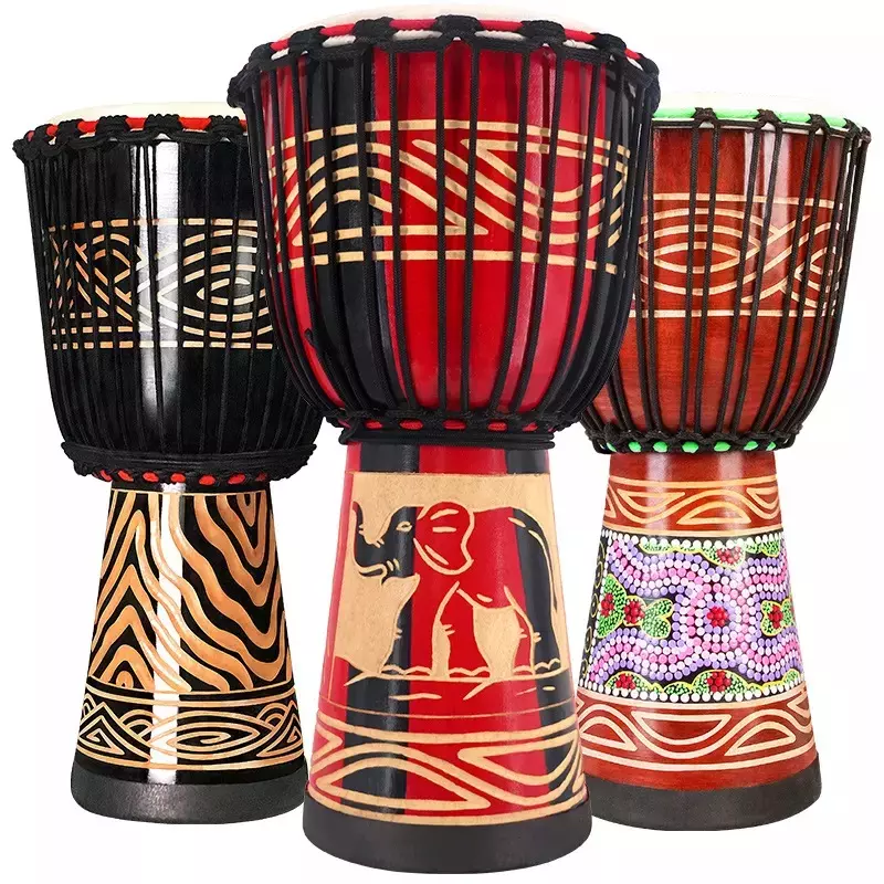 Adult Size12 Inch African Djem - Musical Instrument Logo 리뷰 및 가격