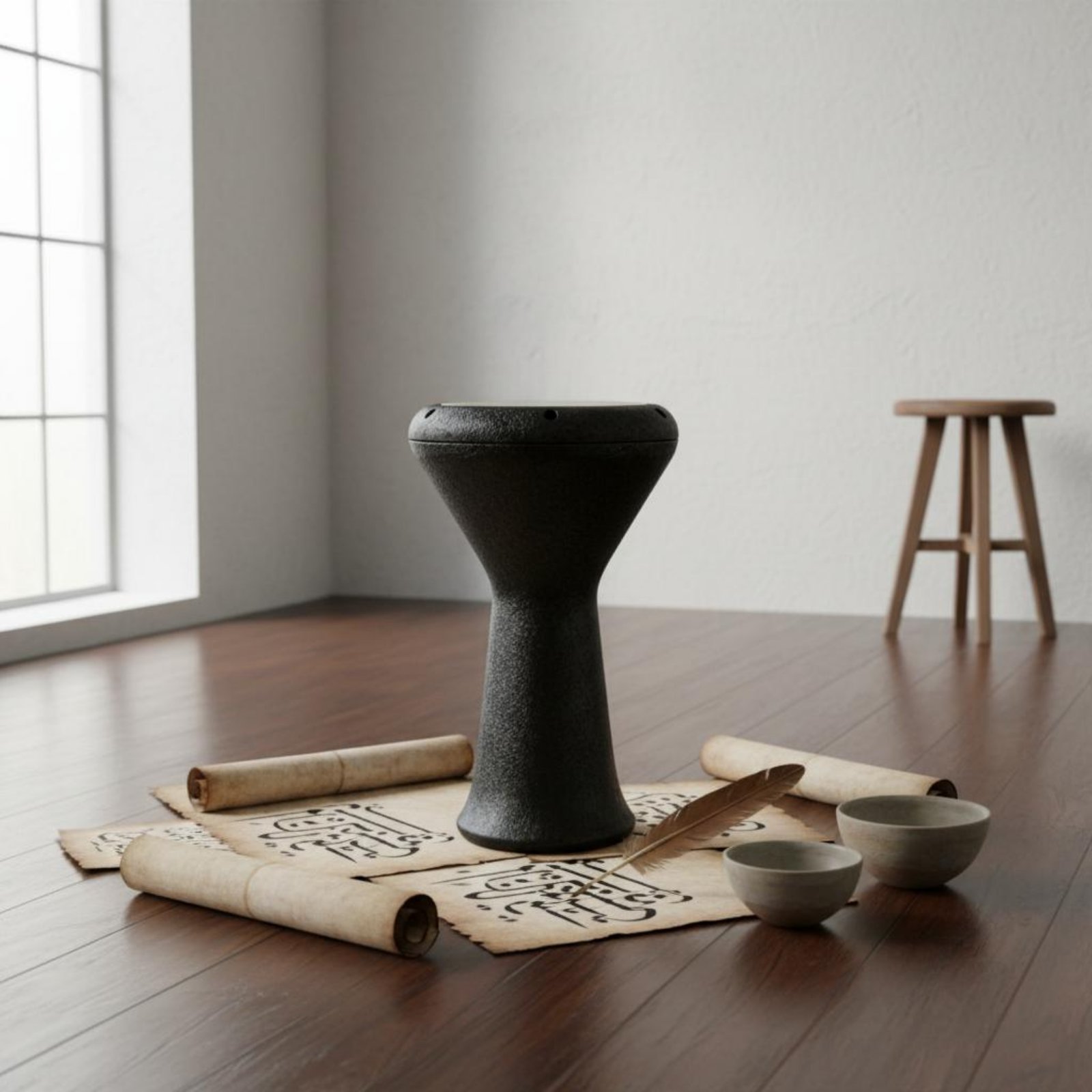 Egyptian Goblet Drum Rich Soun - Musical Instrument Logo 리뷰 및 가격
