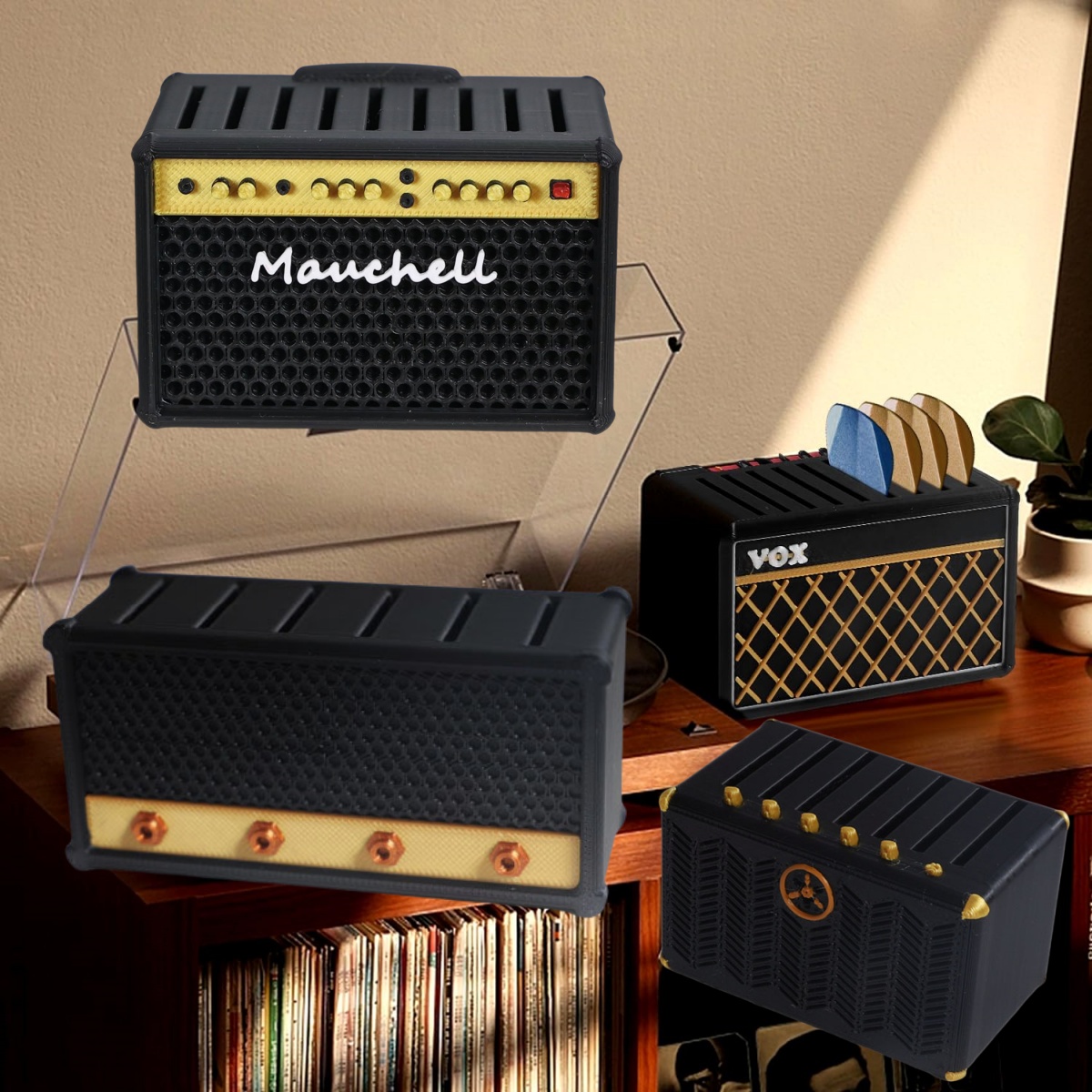 Guitar Pick Holder, 3D Printed - Musical Instrument Cajon 리뷰 및 가격