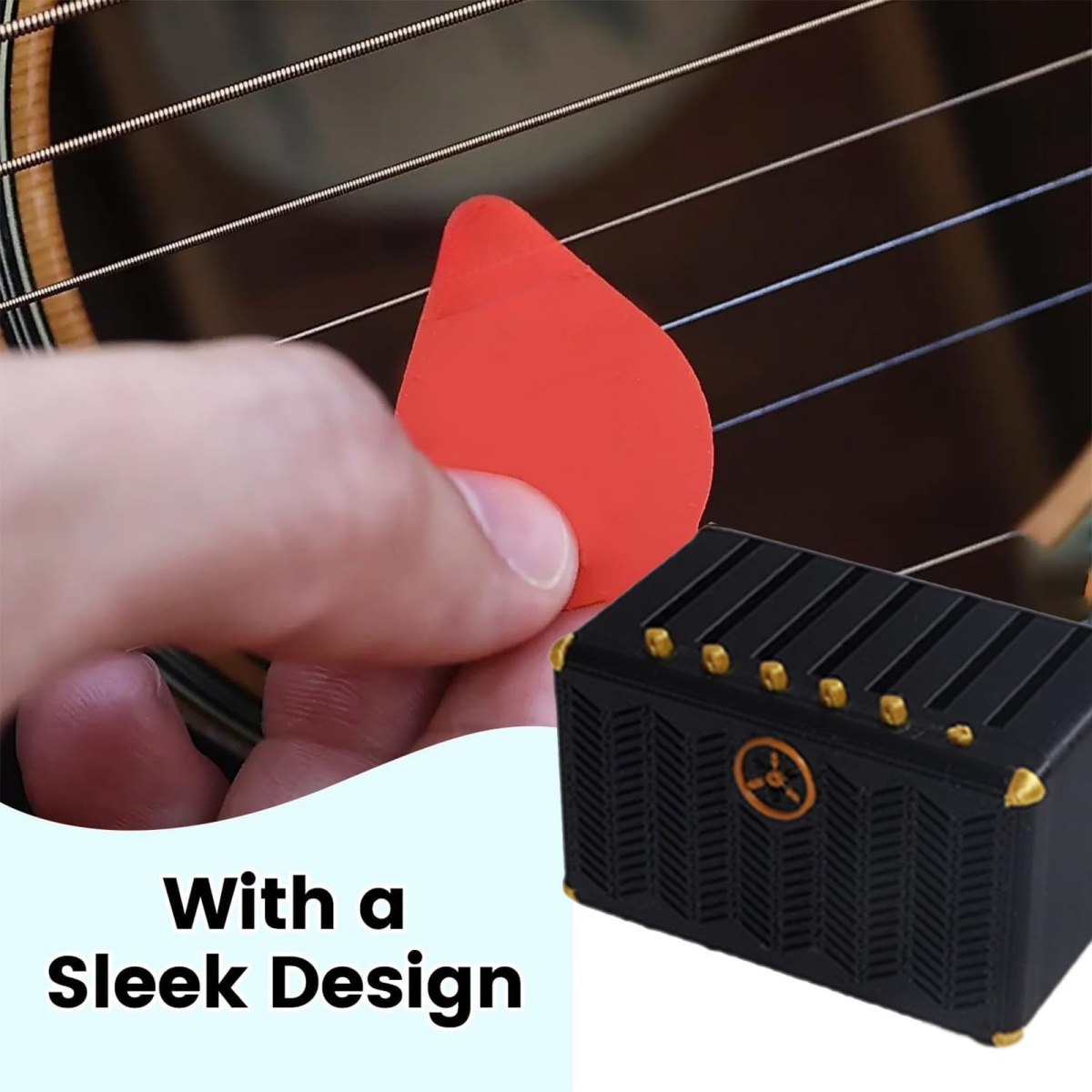 Guitar Pick Holder, 3D Printed - Musical Instrument Cajon 리뷰 및 가격