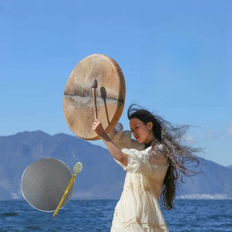 Shamanic Drum Circle Sheepskin - Musical Instrument In India 리뷰 및 가격