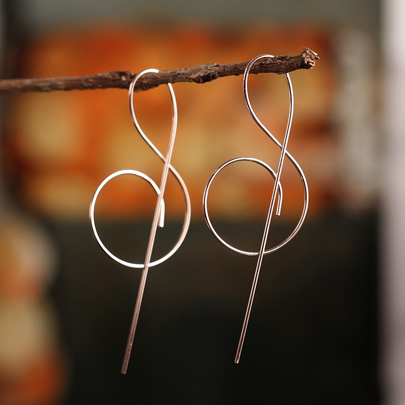 Trendy Music Symbol Earrings f - Musical Instrument Symbols 리뷰 및 가격
