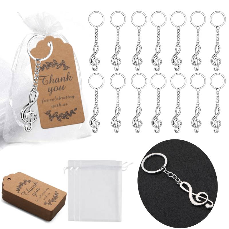 10Sets Musical Note Key Chain  - Musical Instrument Symbols 리뷰 및 가격