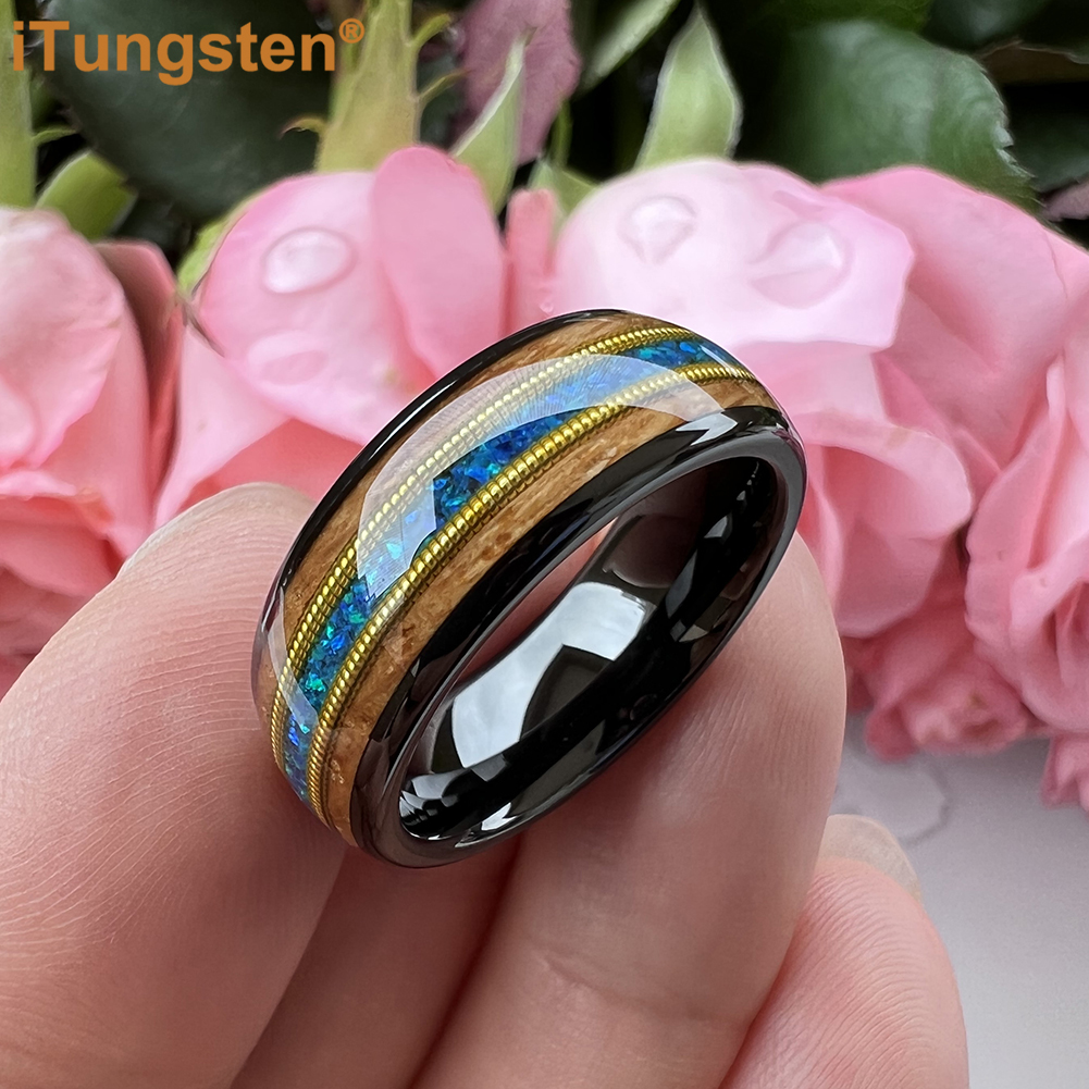 iTungsten 8mm Tungsten Blue Op - Musical Instrument Logo 리뷰 및 가격