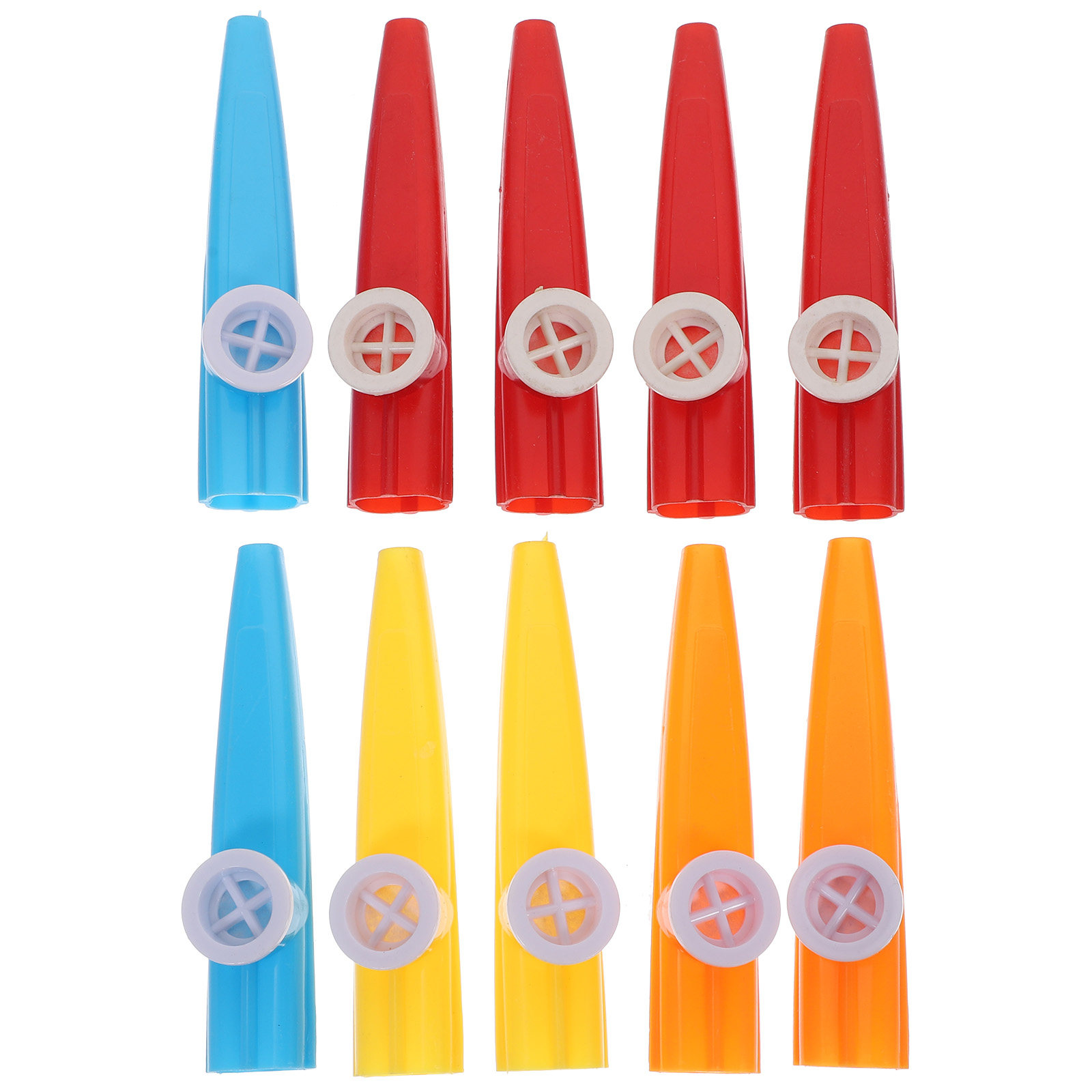 10Pcs Colorful Plastic Kazoos  - Musical Instrument Easy To Learn For Adults 리뷰 및 가격